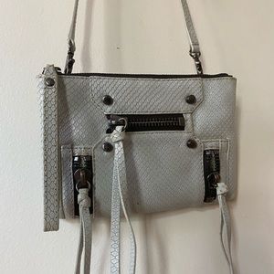 Botkier Bag / Convertible Clutch - Blue Black